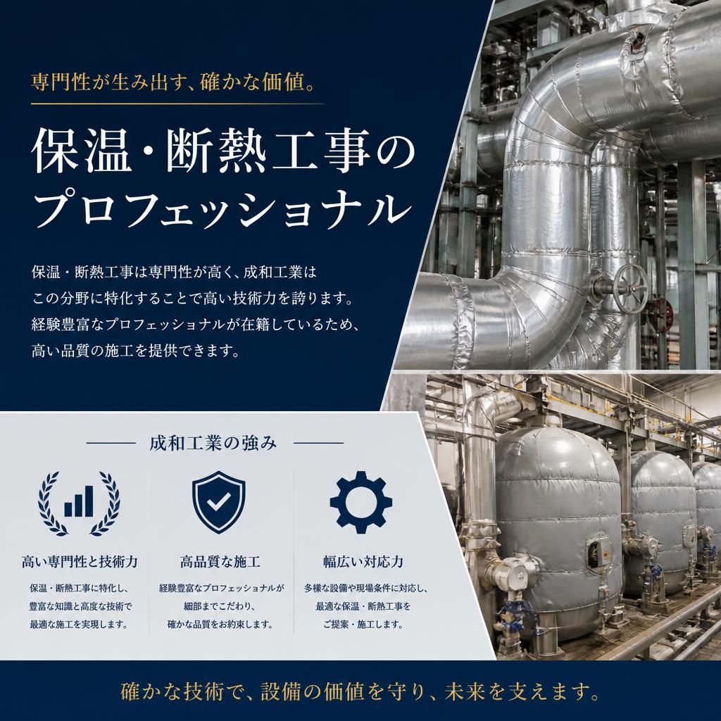 業界内での高い専門性