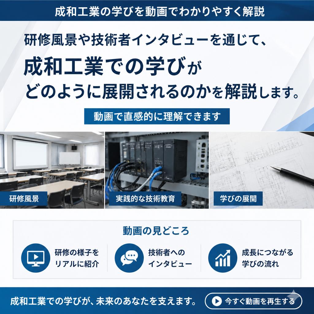 動画による実践的な学びの紹介