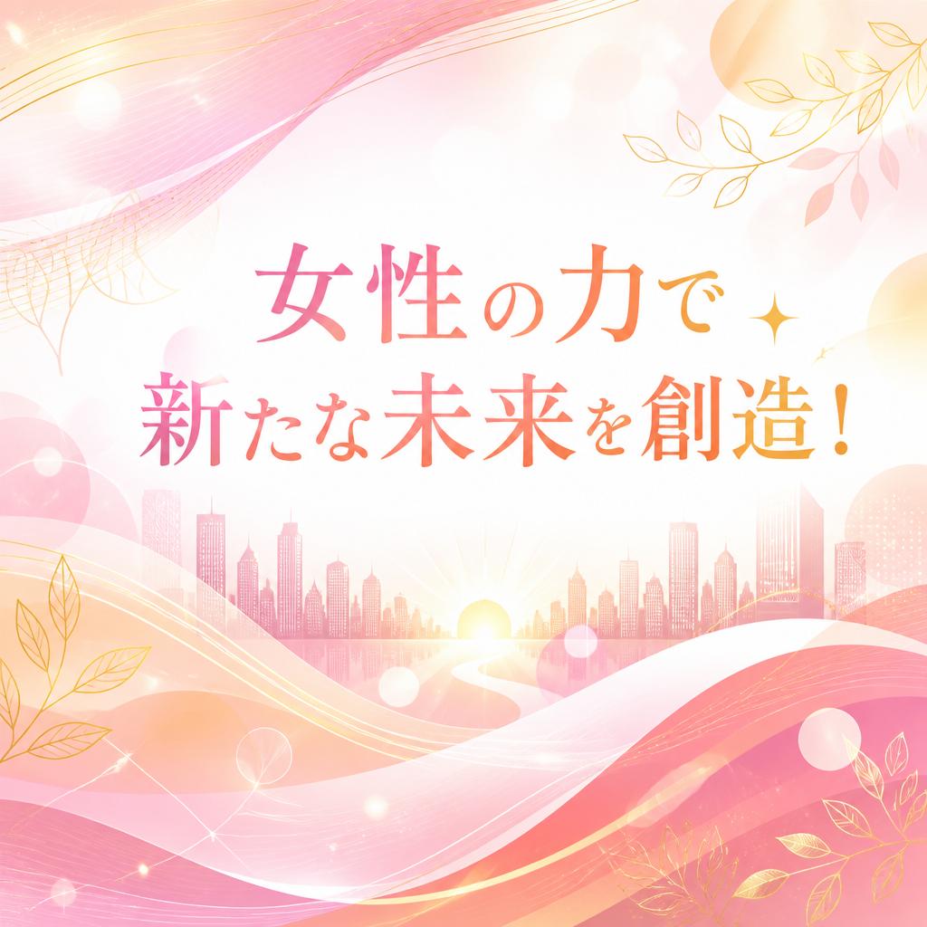 女性の力で新たな未来を創造！