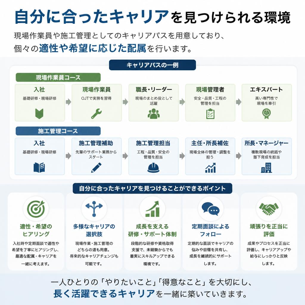 キャリアパスの選択肢