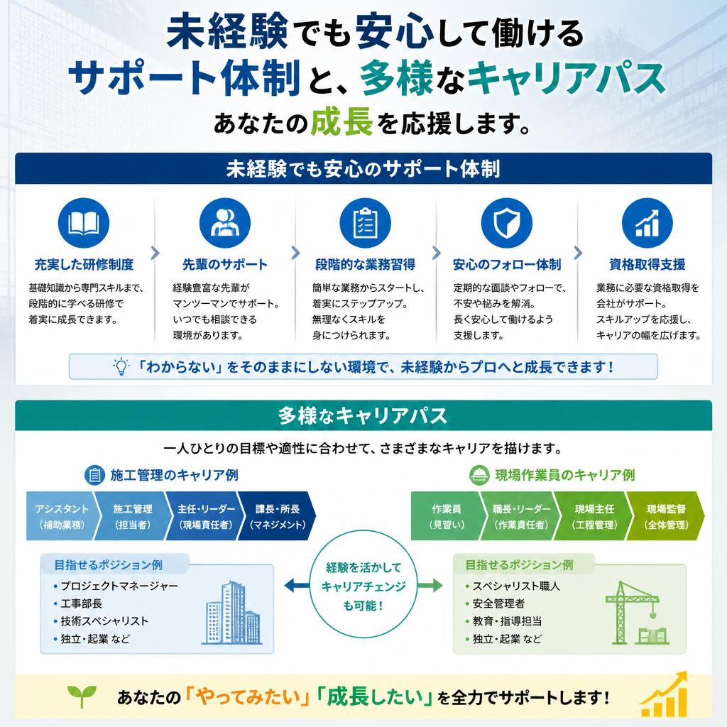 選択肢が広がるキャリアパス