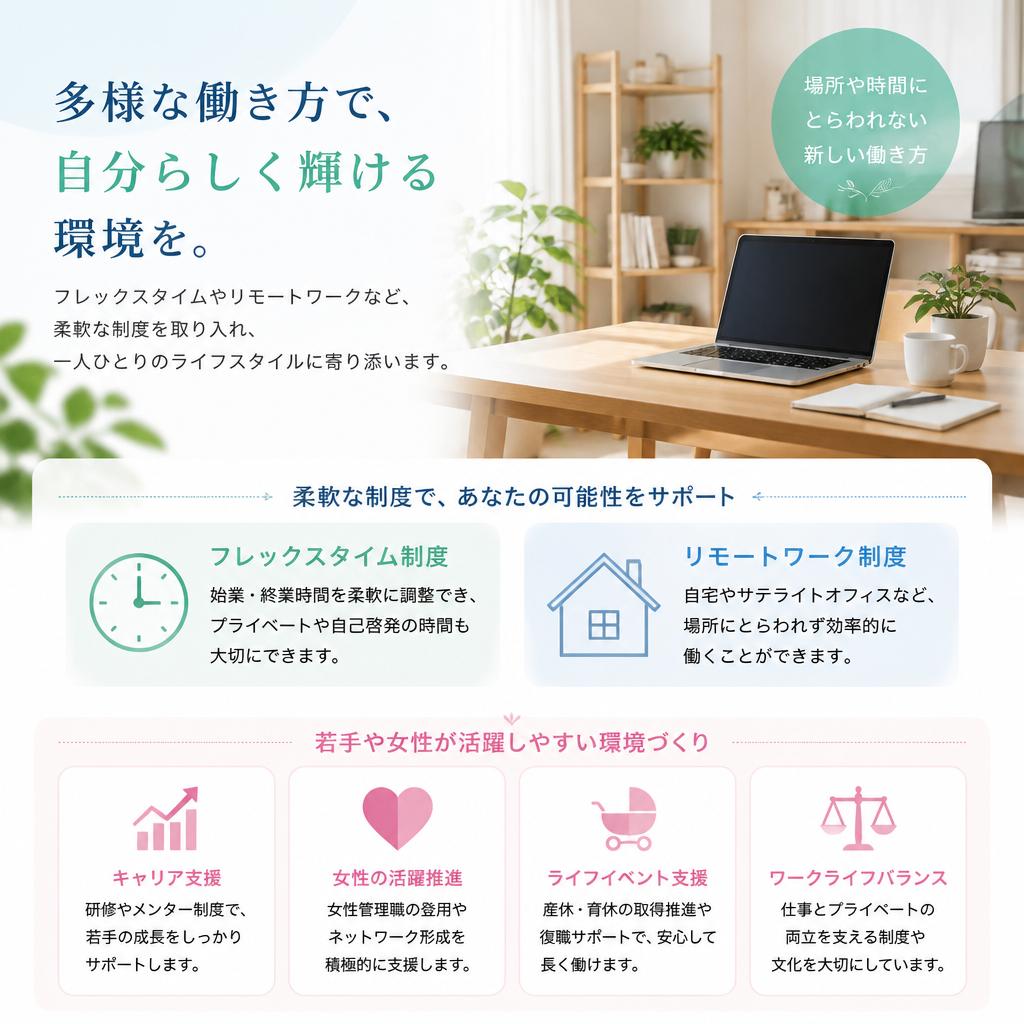 「多様な働き方の実現」