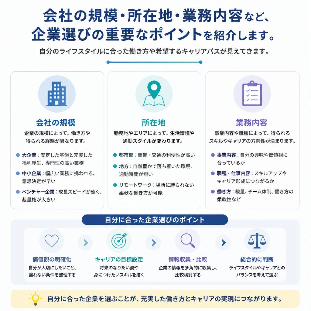 2. 就職先を選ぶ基準