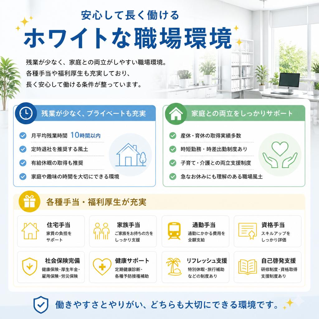 働きやすい環境整備