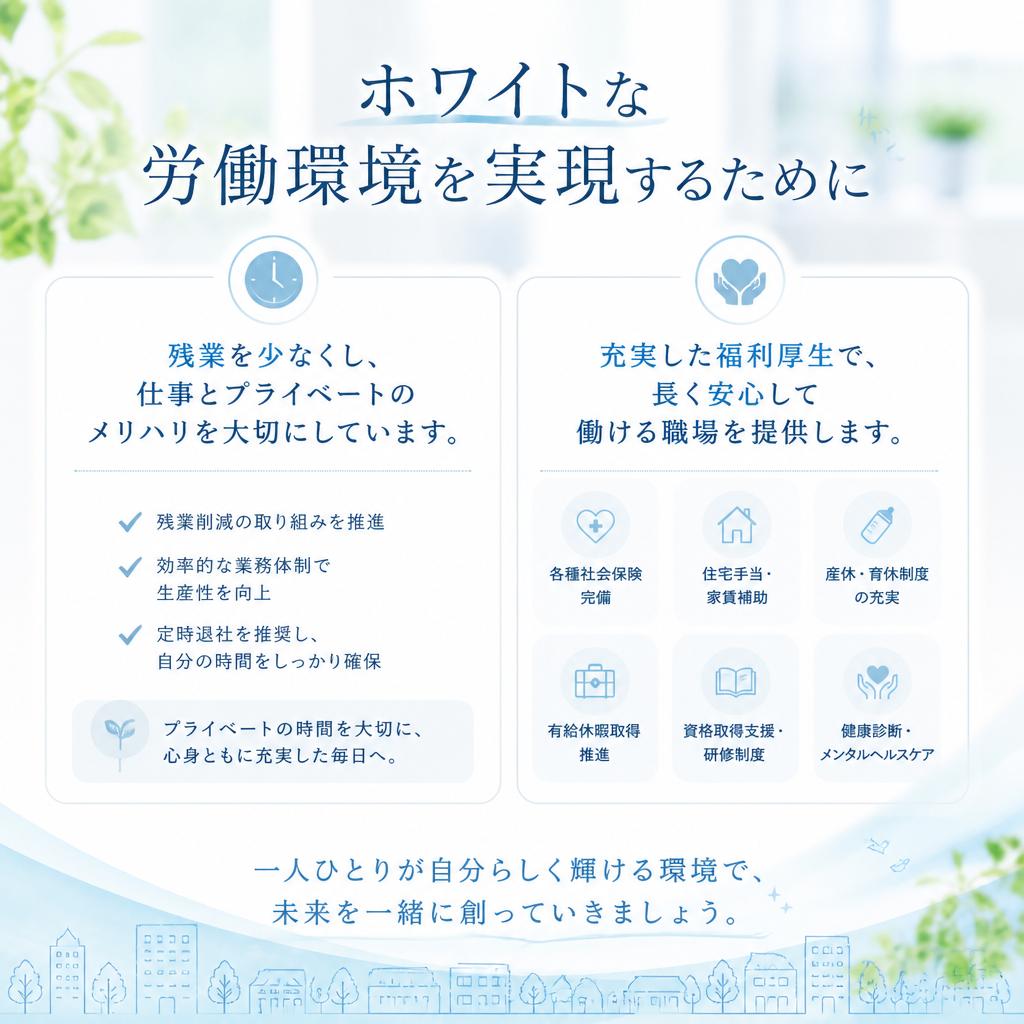 働きやすい環境
