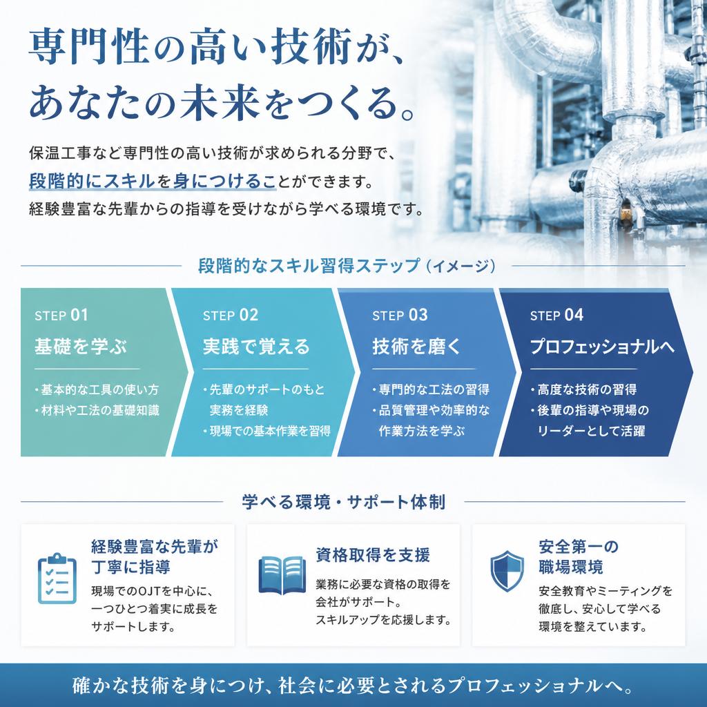 3. 高い専門性とスキルの習得