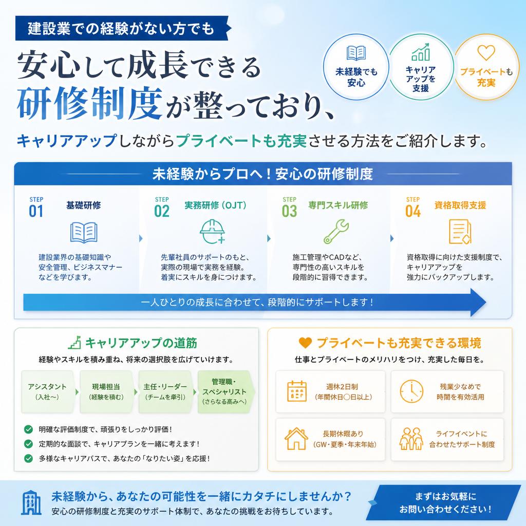 実績豊富な環境で得られる成長