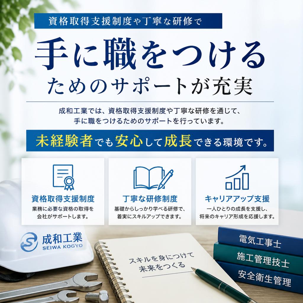 2. 成和工業でのキャリア形成のサポート