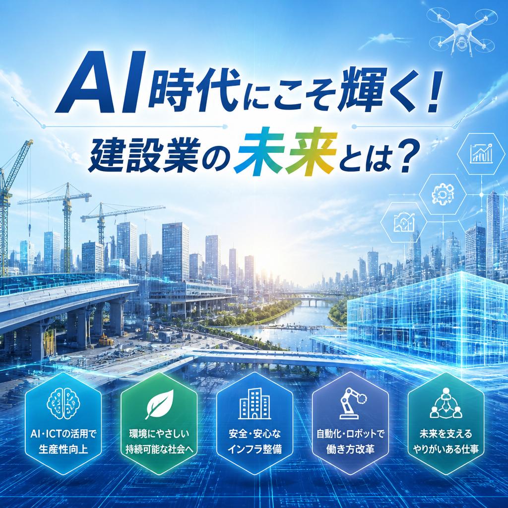 AI時代にこそ輝く！建設業の未来とは？