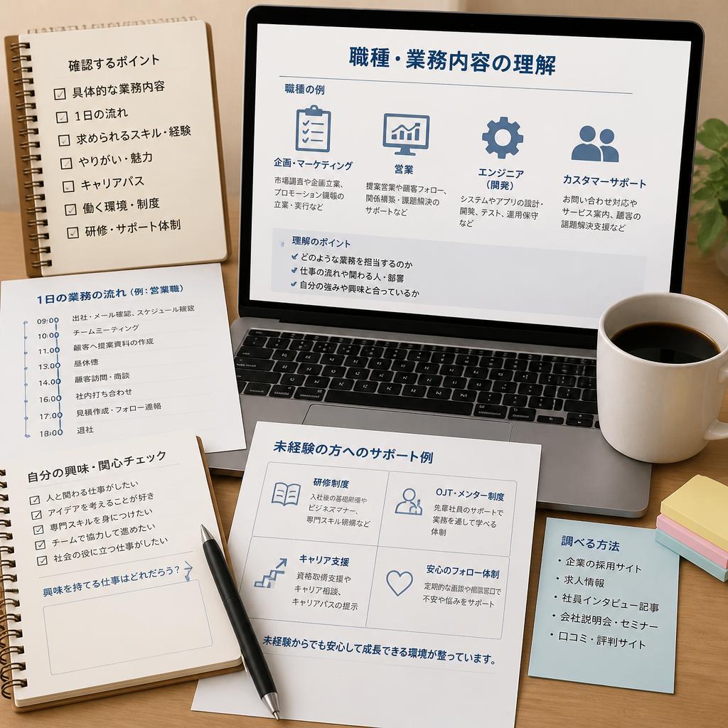 2. 仕事内容の理解