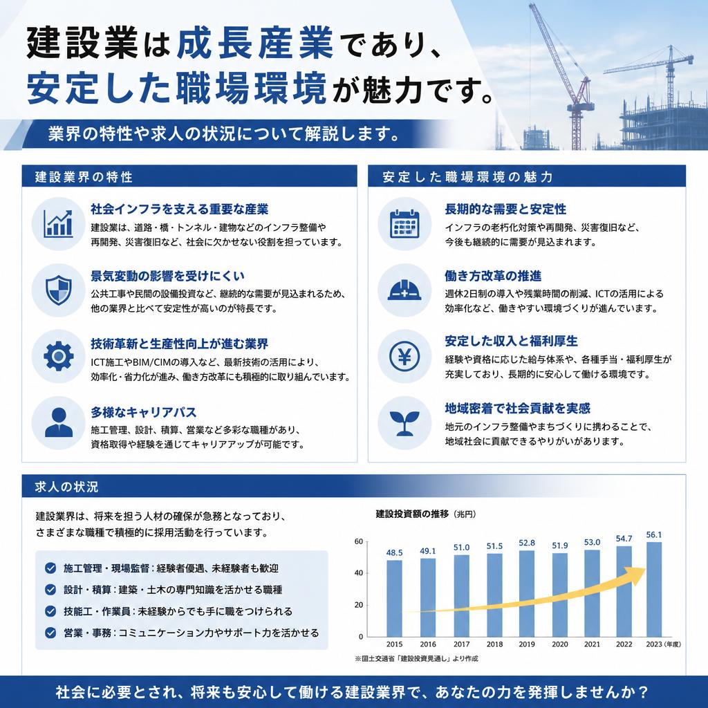 2. 建設業の魅力とは？